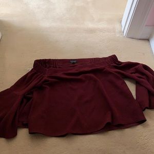 Off the shoulder top